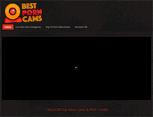 Tablet Screenshot of bestporncams.com